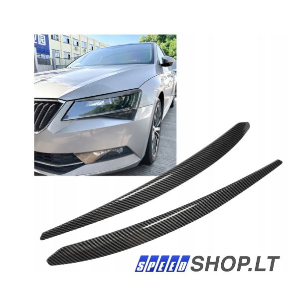Škoda Superb 3 priekinių žibintų papiktinimai
